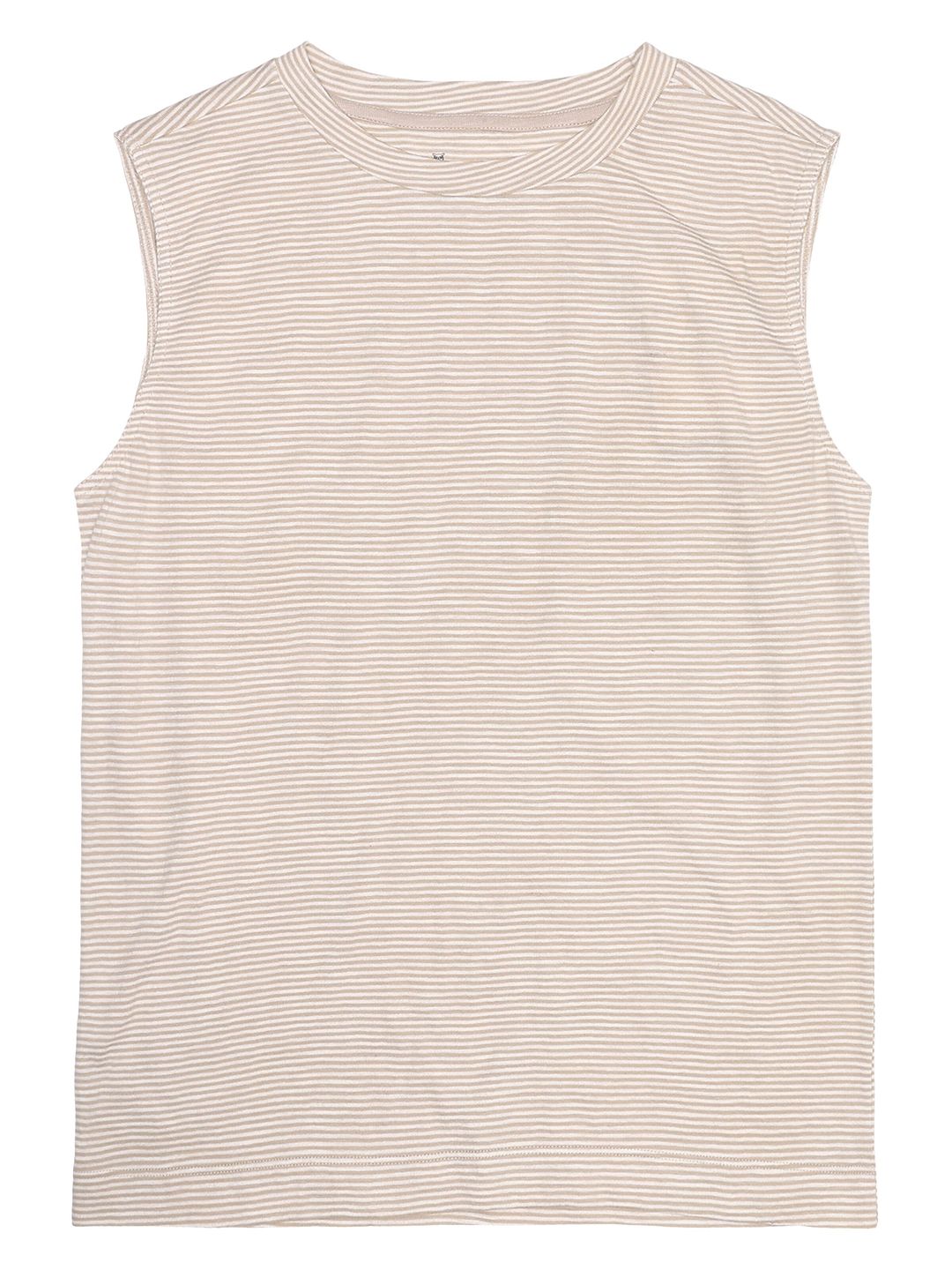 Tanktop Slub creme stripe von KnowledgeCotton Apparel