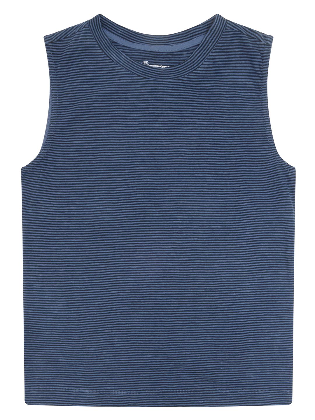 Tanktop Slub navy von KnowledgeCotton Apparel