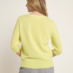 Halbarmpullover lime von Lanius