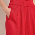 Hose mit weitem Bein 25 red von Lanius