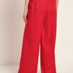 Hose mit weitem Bein 25 red von Lanius