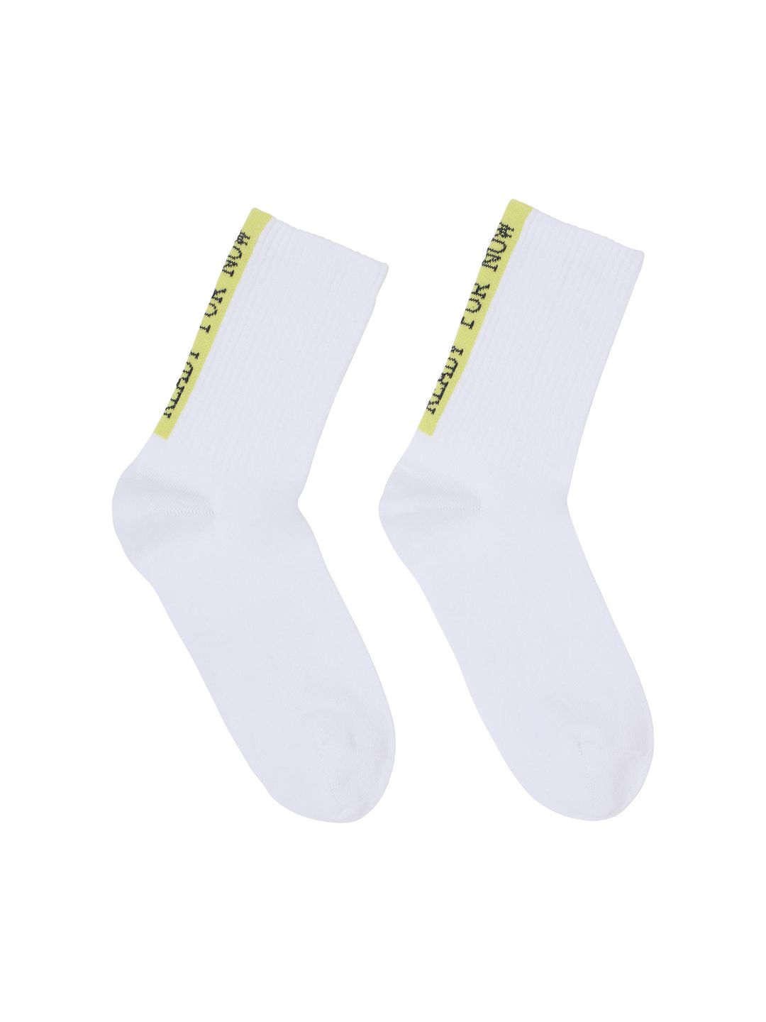 Socken Statement lime/ white von Lanius