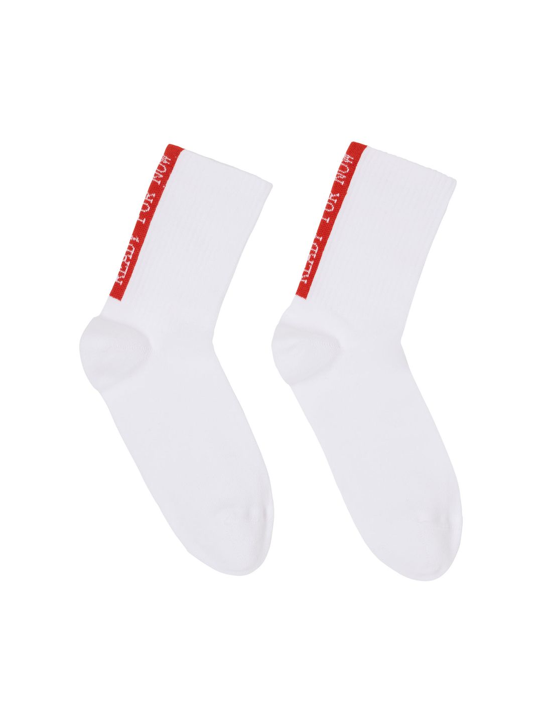 Socken Statement red/ white von Lanius