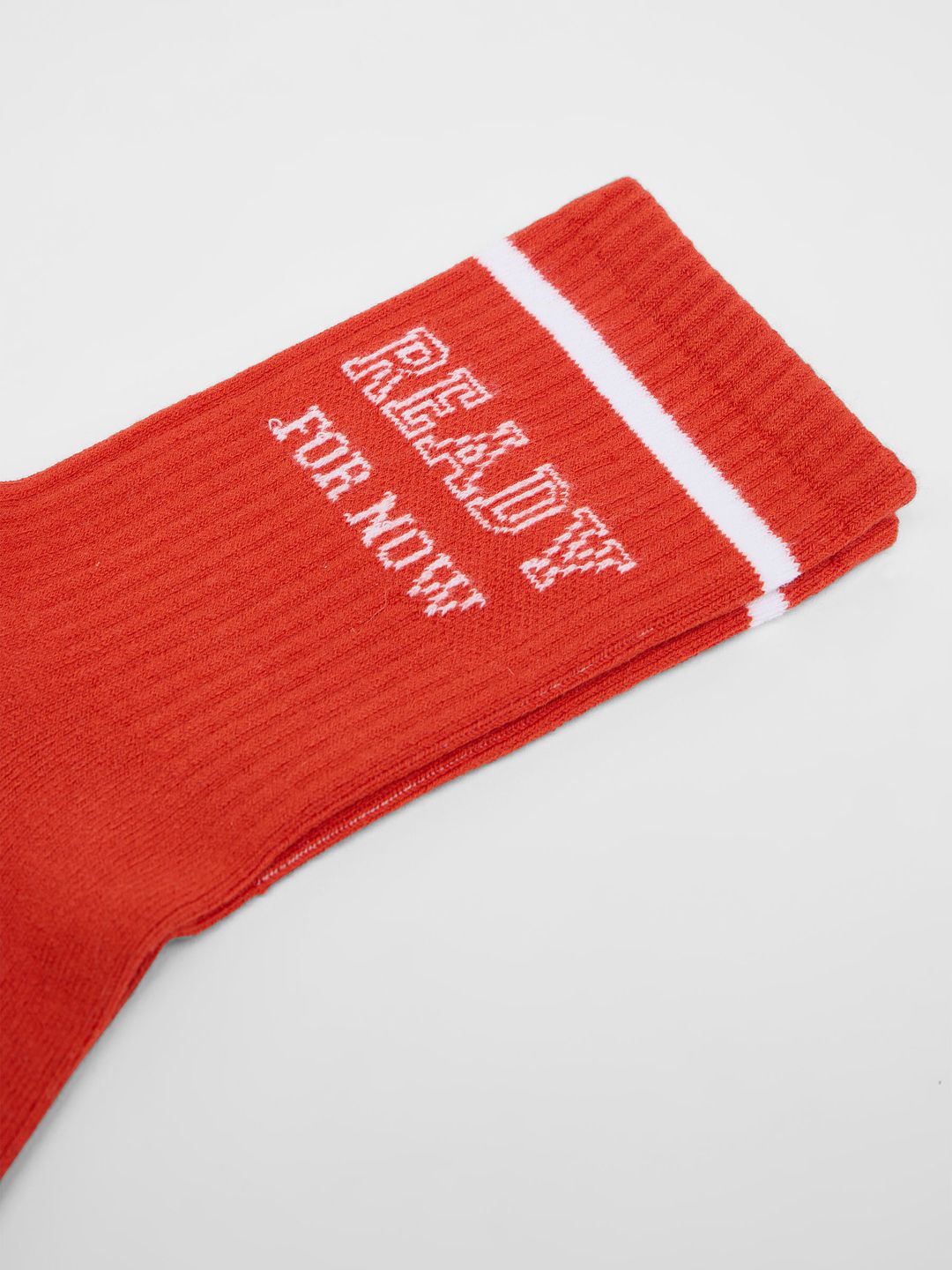 Socken Statement red/ white von Lanius