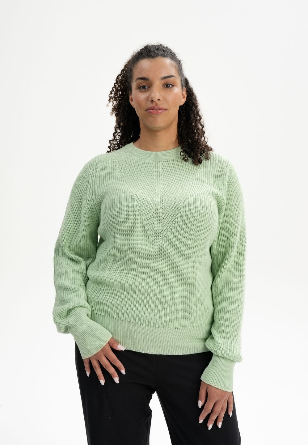 Strickpullover Gauri spring melange von MELAWEAR