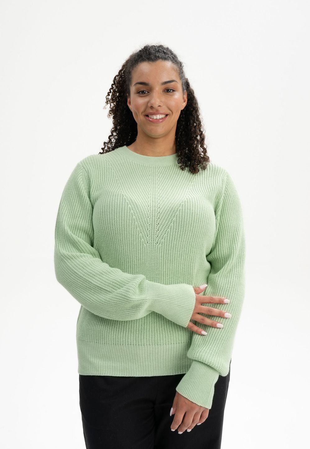 Strickpullover Gauri spring melange von MELAWEAR