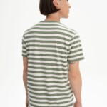 T-Shirt Avan Stripes thymian gestreift von MELAWEAR