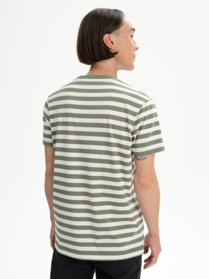 T-Shirt Avan Stripes thymian gestreift von MELAWEAR