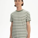 T-Shirt Avan Stripes thymian gestreift von MELAWEAR