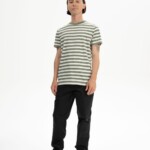 T-Shirt Avan Stripes thymian gestreift von MELAWEAR