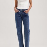 Jeans Carry Mid Straight stone vintage von MUD Jeans