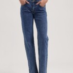 Jeans Carry Mid Straight stone vintage von MUD Jeans