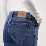 Jeans Carry Mid Straight stone vintage von MUD Jeans