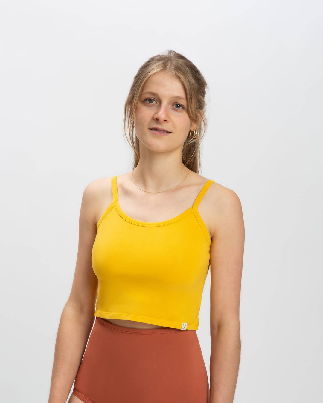 Basic Crop Top mimosa von Matona