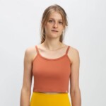 Basic Crop Top savanna von Matona