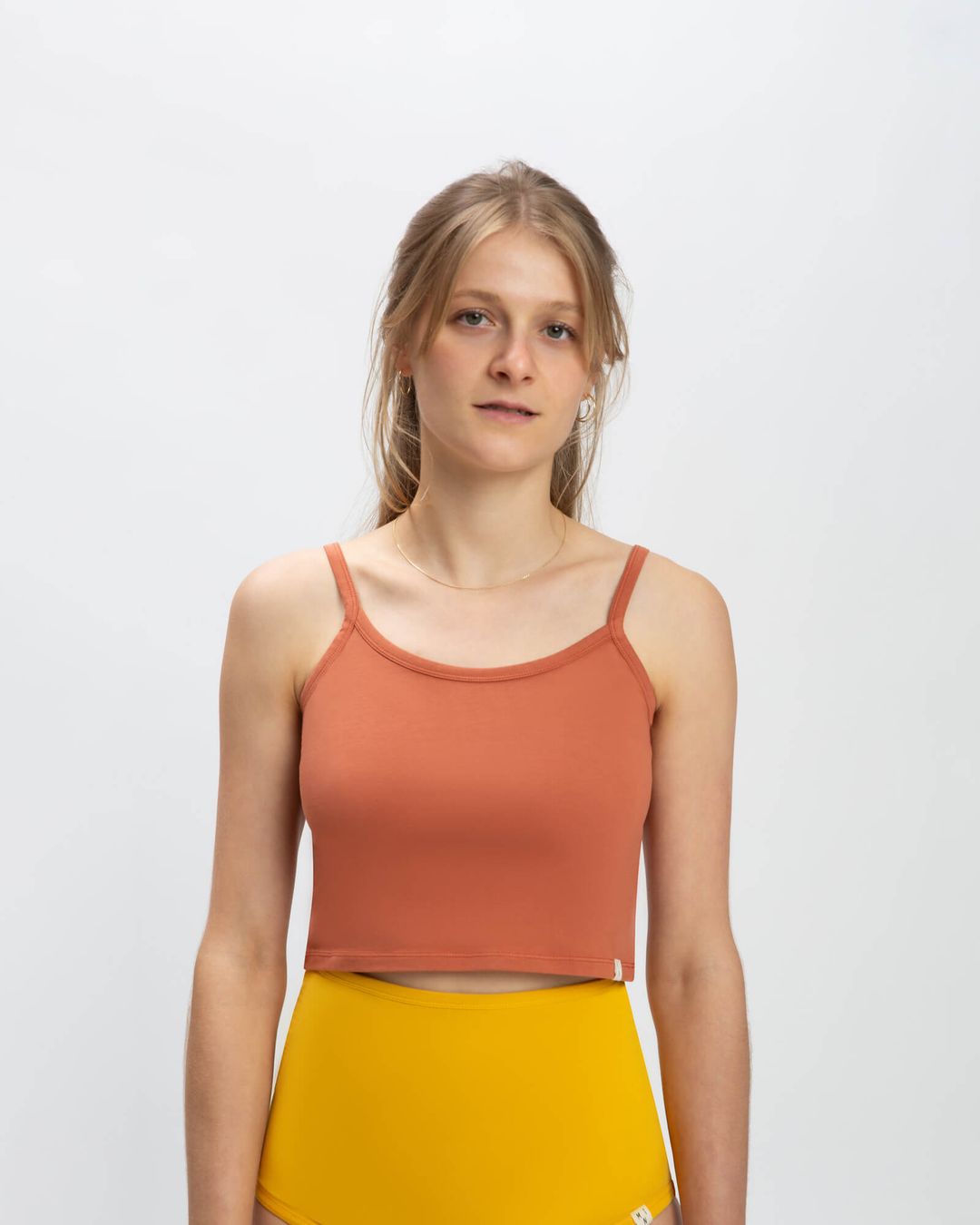 Basic Crop Top savanna von Matona