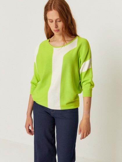 Sweater Naike acid green von SKFK