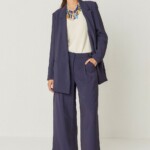 Blazer Atxa navy violet von Skunkfunk