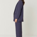 Blazer Atxa navy violet von Skunkfunk