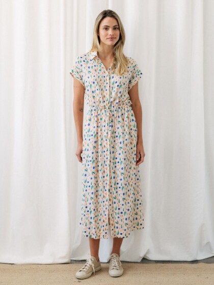 Kleid Polillo summer print von TWOTHIRDS