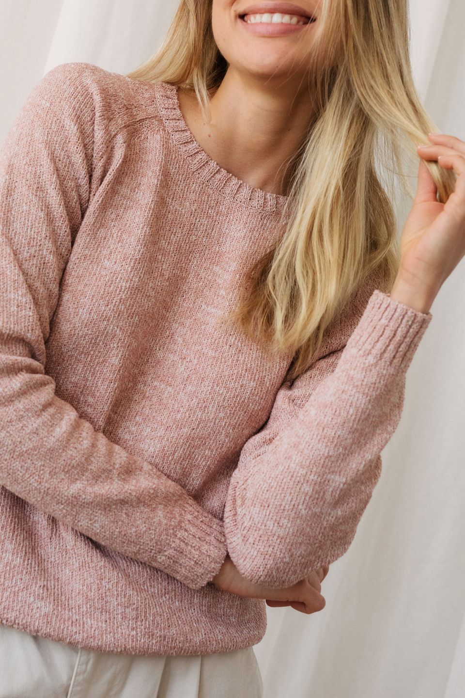 Pullover Muuido pale pink von TWOTHIRDS