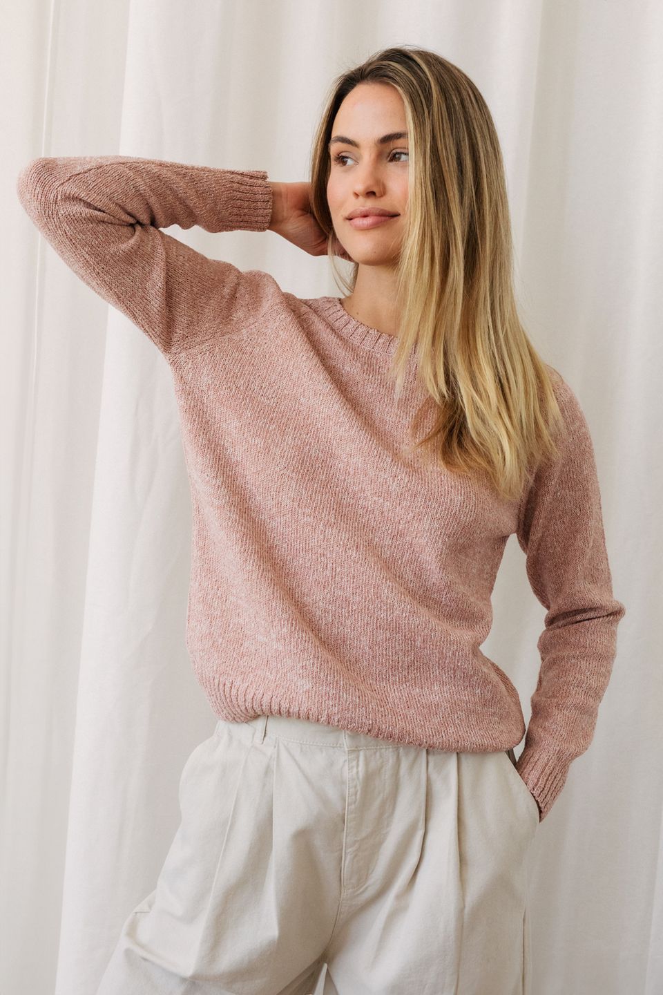 Pullover Muuido pale pink von TWOTHIRDS