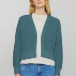 Cardigan Moringa lake green von recolution