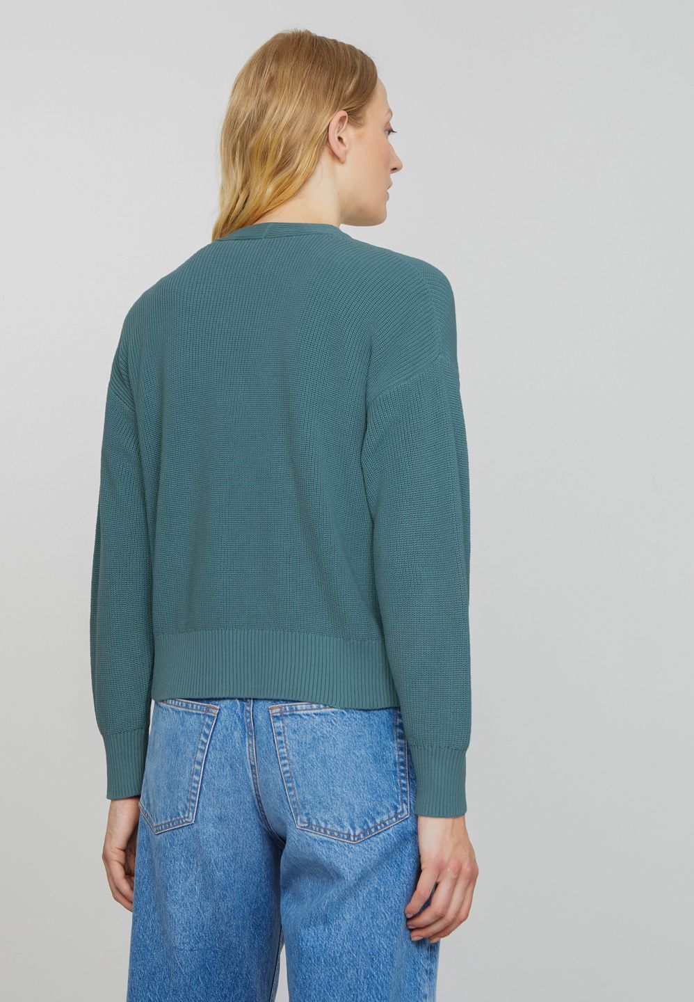 Cardigan Moringa lake green von recolution