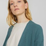 Cardigan Moringa lake green von recolution