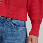 Cardigan Moringa mars red von recolution