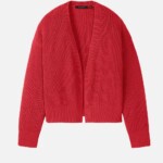 Cardigan Moringa mars red von recolution