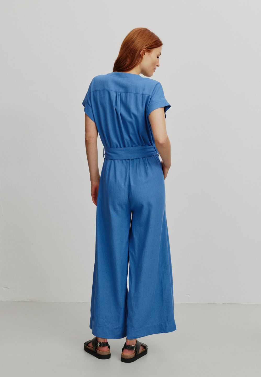 Jumpsuit Dianella electric blue von recolution