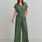 Jumpsuit Dianella khaki von recolution