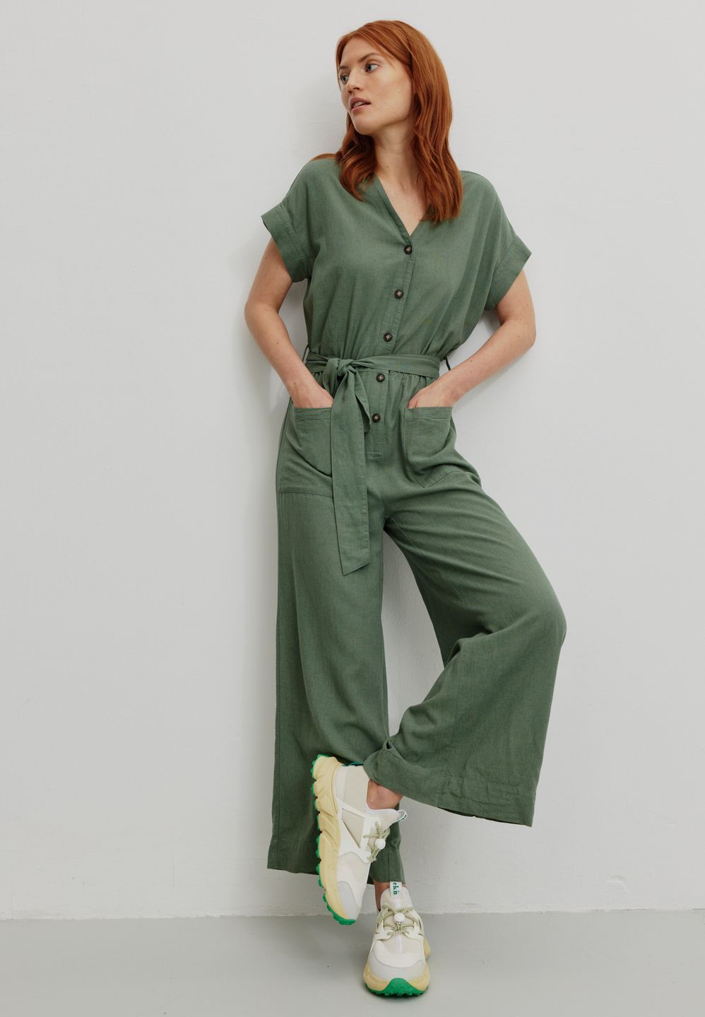 Jumpsuit Dianella khaki von recolution