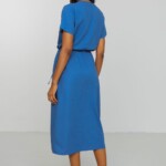 Kleid Peony electric blue von recolution