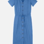 Kleid Peony electric blue von recolution