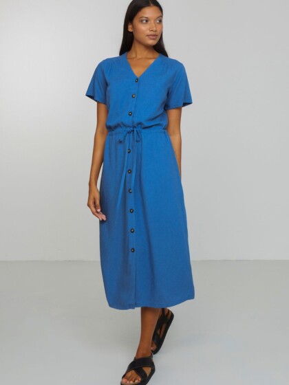 Kleid Peony electric blue von recolution