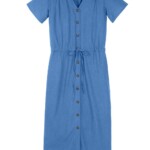 Kleid Peony electric blue von recolution