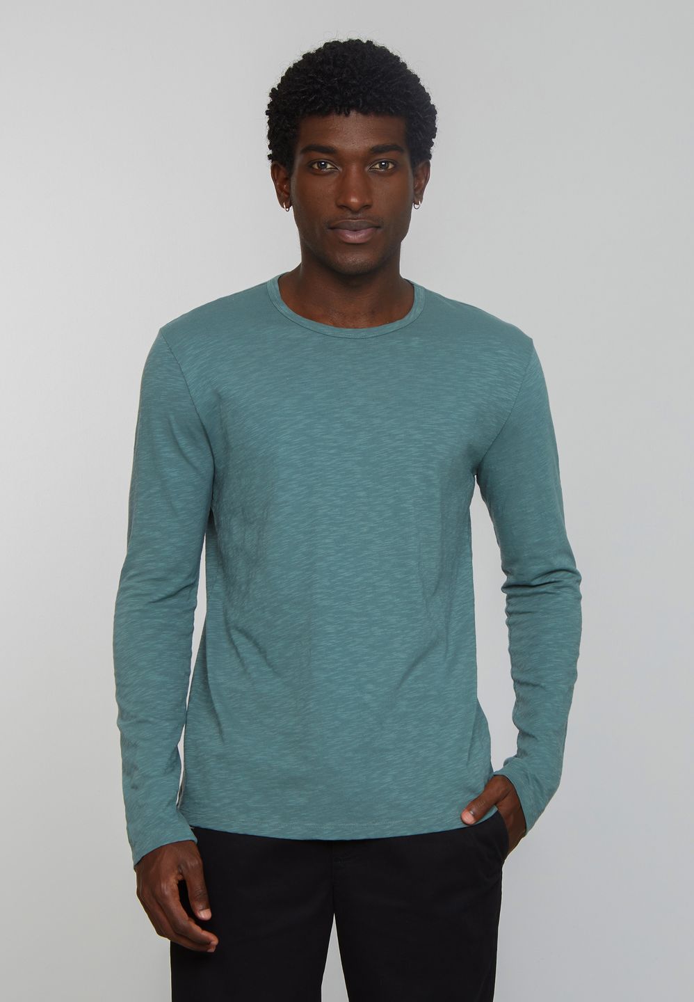 Longsleeve Maca lake green von recolution