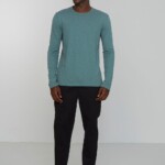 Longsleeve Maca lake green von recolution