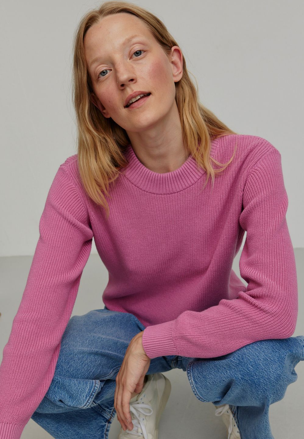 Pullover Longan peony pink von recolution