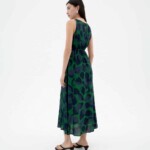 Kleid Kin Leaf Dark multicolor von Thinking MU