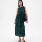 Kleid Kin Leaf Dark multicolor von Thinking MU