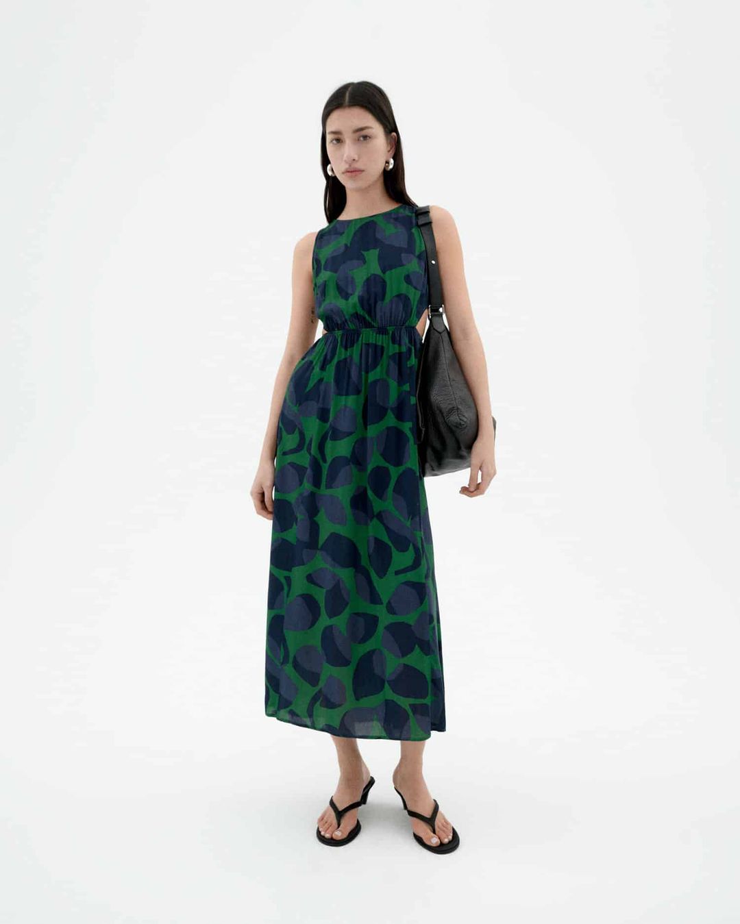 Kleid Kin Leaf Dark multicolor von Thinking MU