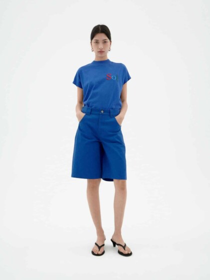 Shorts Tracey Indigo blue von Thinking MU