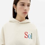 Sweatshirt Valeria Sol Type white von Thinking MU