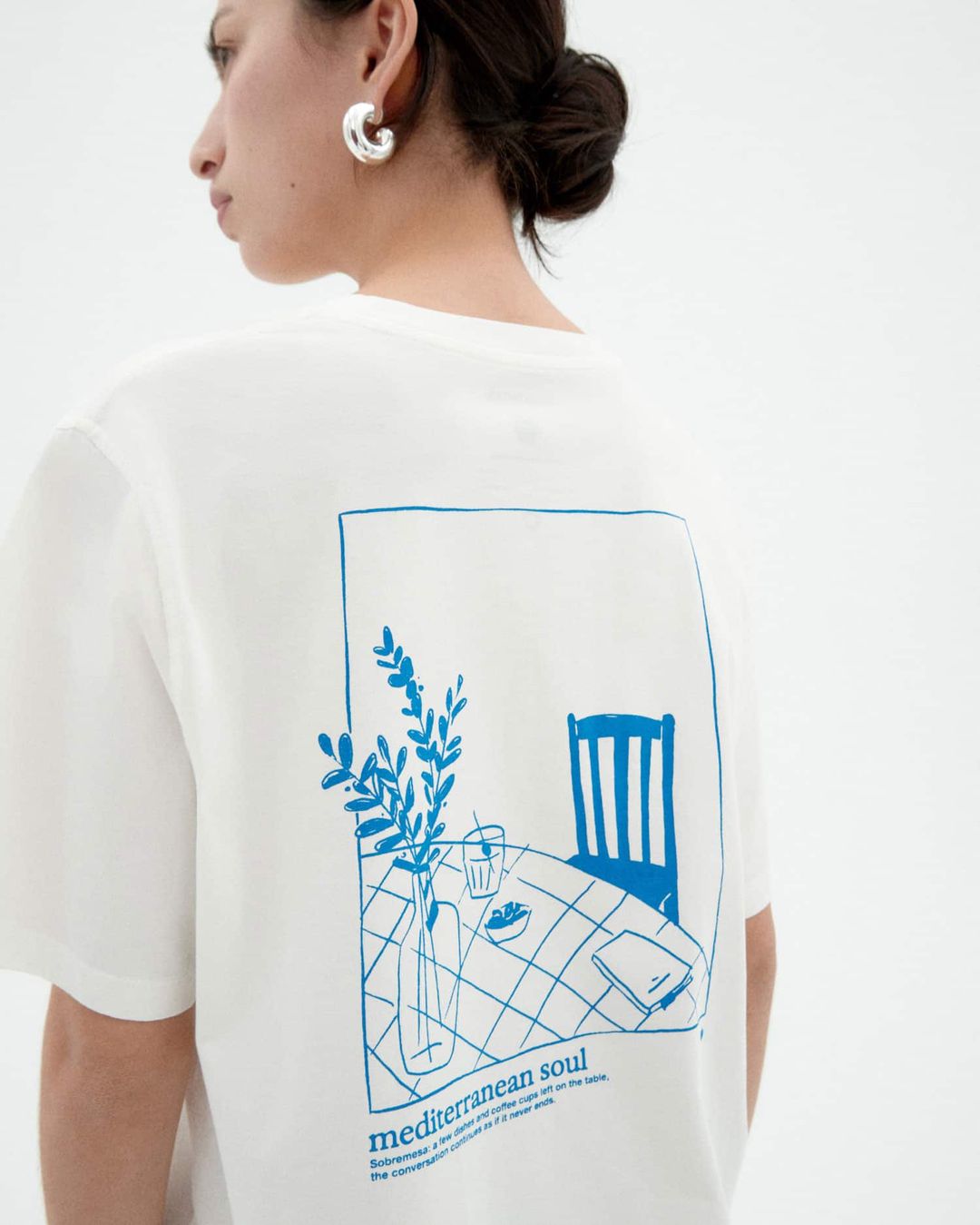 T-Shirt Ida Chiringuito white von Thinking MU